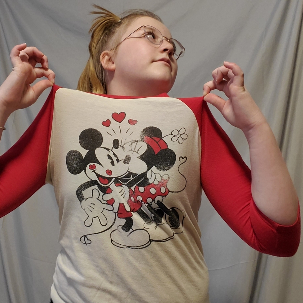 Micky and Minnie Girls Tee